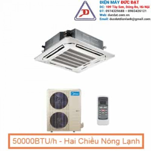 Điều hòa âm trần Midea 2 chiều 50.000BTU MCD-50HRN1 Điều hòa âm trần Midea 2 chiều 50.000BTU MCD-50HRN1